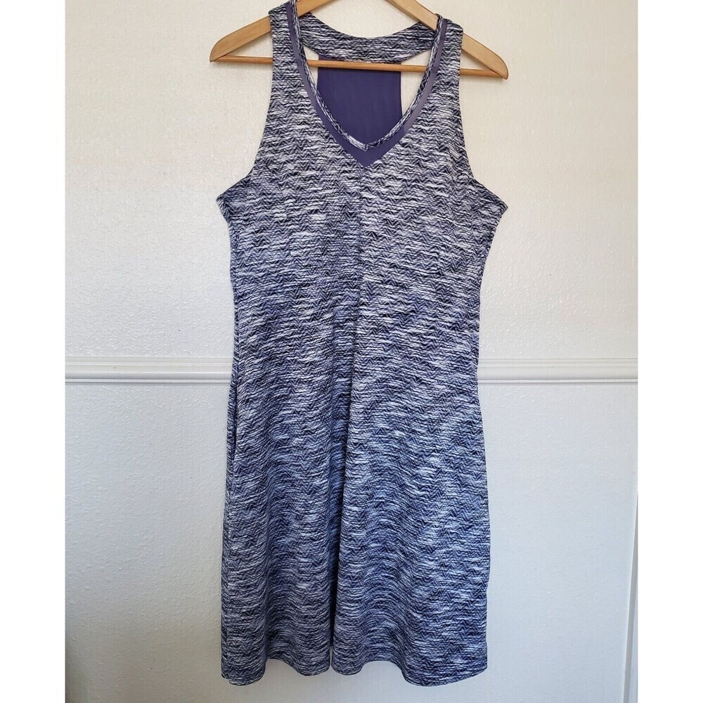 MPG‎ Dress Womens XL Purple Racerback Athletic Stretch Built in Bra Golf Tennis